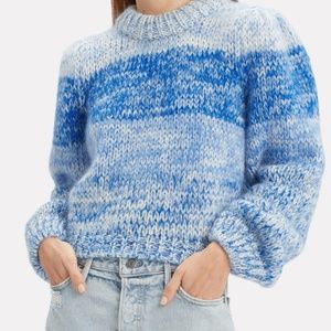 NWOT Ganni Julliard knitted long sleeve jumper